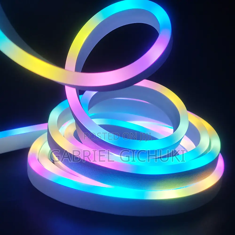 5m/10m RGB LED Neon Rope Lights Multi Color Dimmable Led Rope Lights