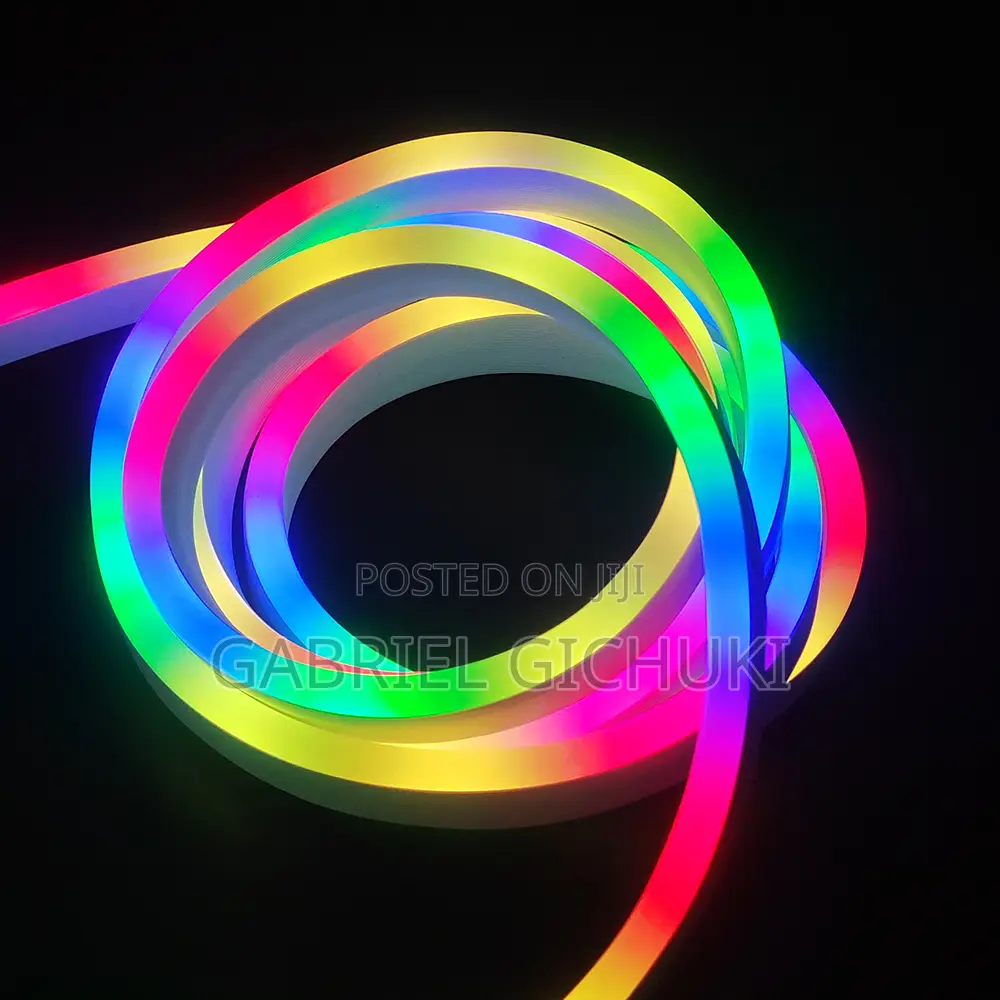 5m/10m RGB LED Neon Rope Lights Multi Color Dimmable Led Rope Lights