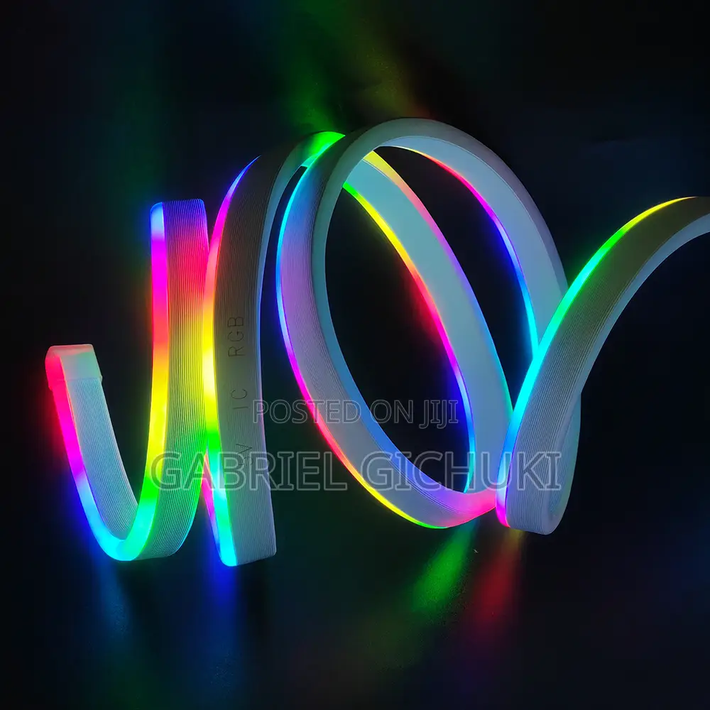 5m/10m RGB LED Neon Rope Lights Multi Color Dimmable Led Rope Lights
