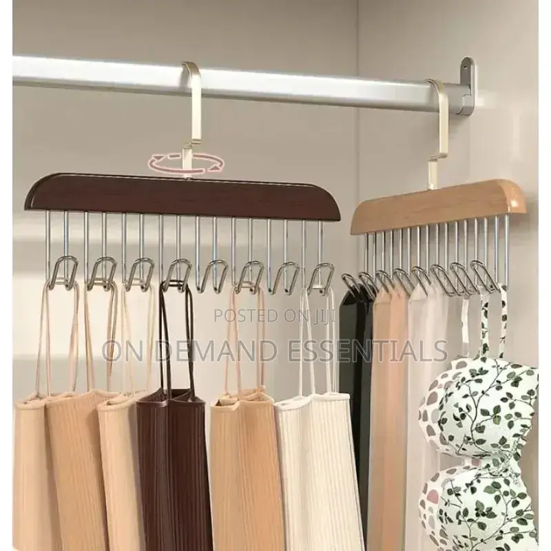 New Wooden Plank Multipurpose 8 Hook Hanger