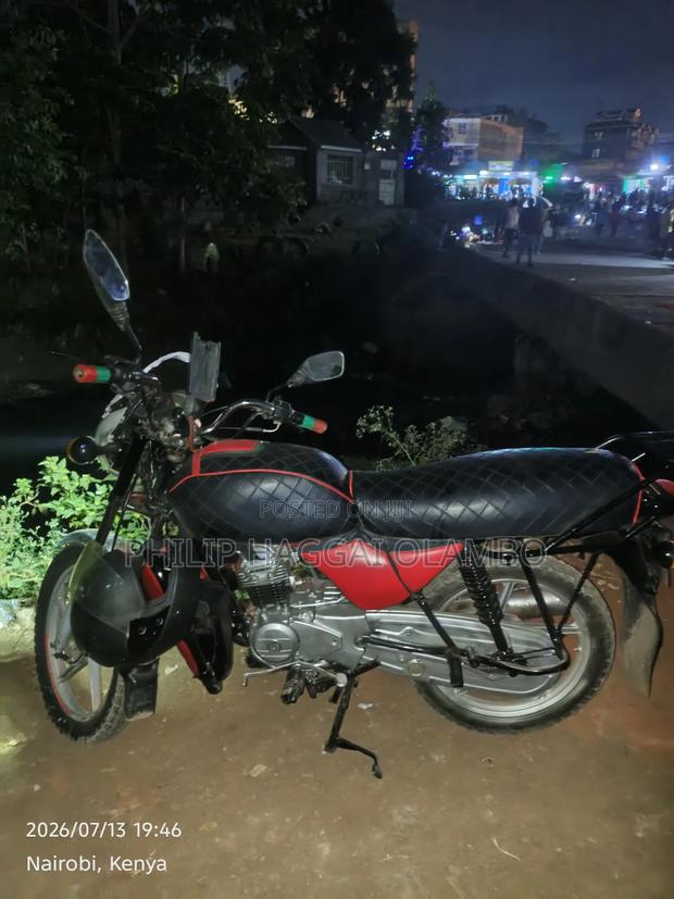 Bajaj Boxer 100 2017 Red - thumbnail 2