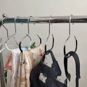 Non Slip Scarf/ Belt /Caps Hanger. White,black 5pc
