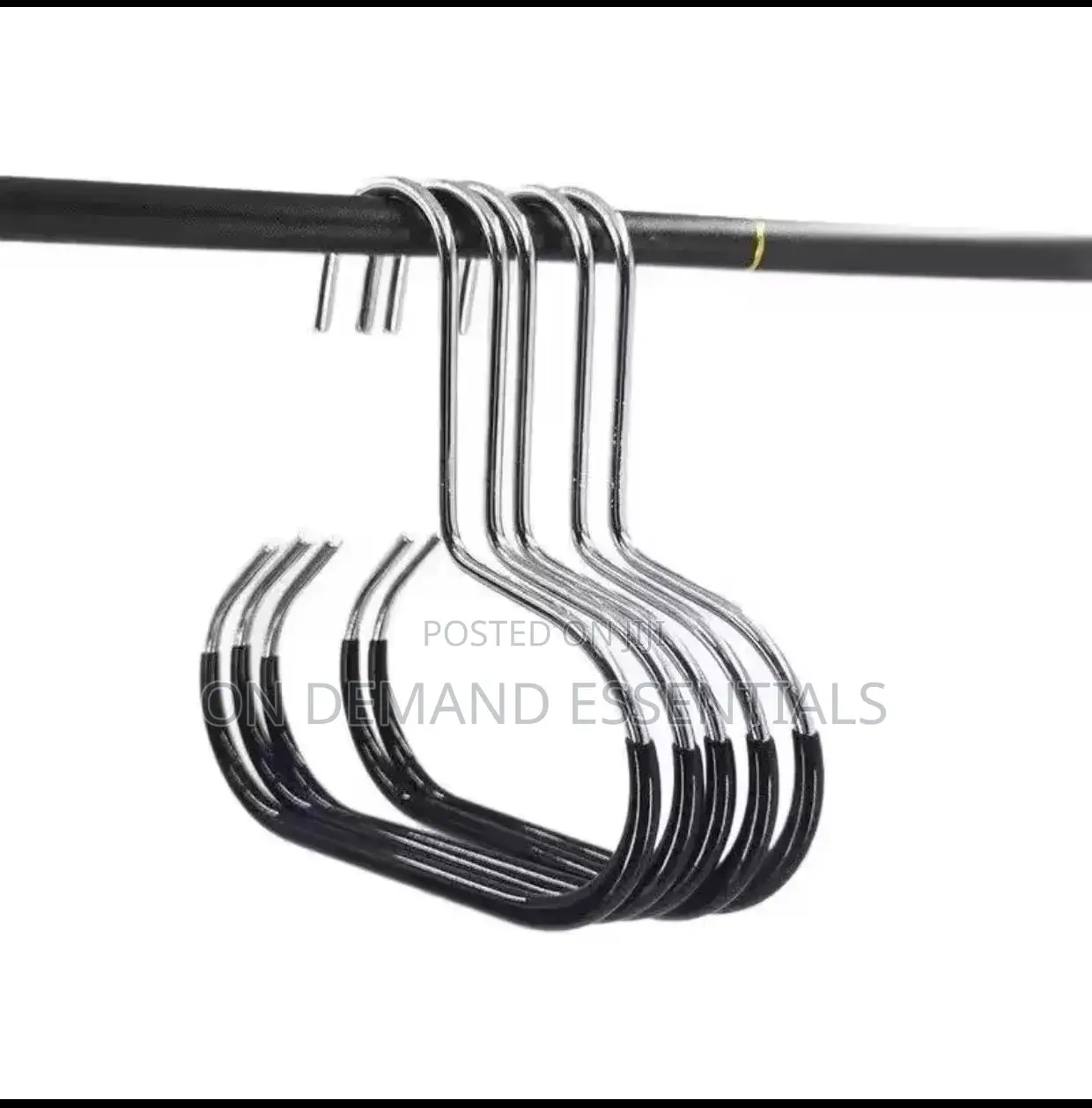 Non Slip Scarf/ Belt /Caps Hanger. White,black 5pc