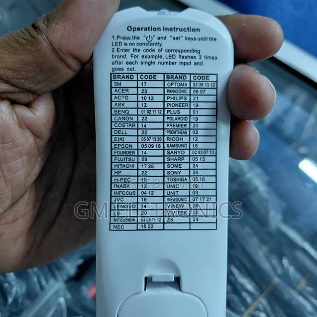 Universal Projector Replacement Remote Control. - thumbnail 2
