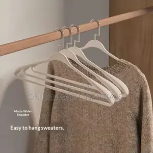 New Arc-Shaped Thickened Clothes Hanger 10 PCS