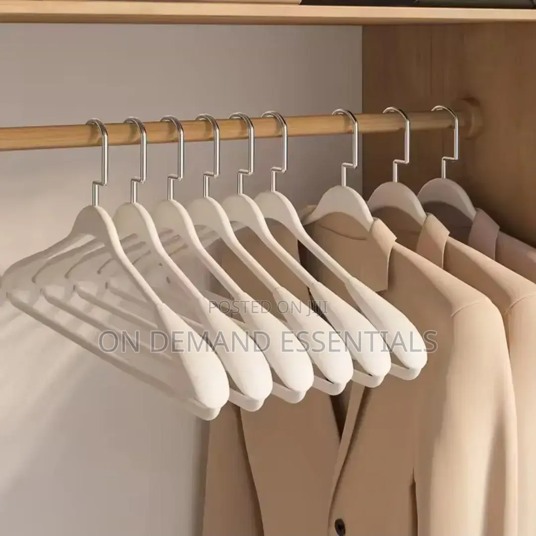 New Arc-Shaped Thickened Clothes Hanger 10 PCS
