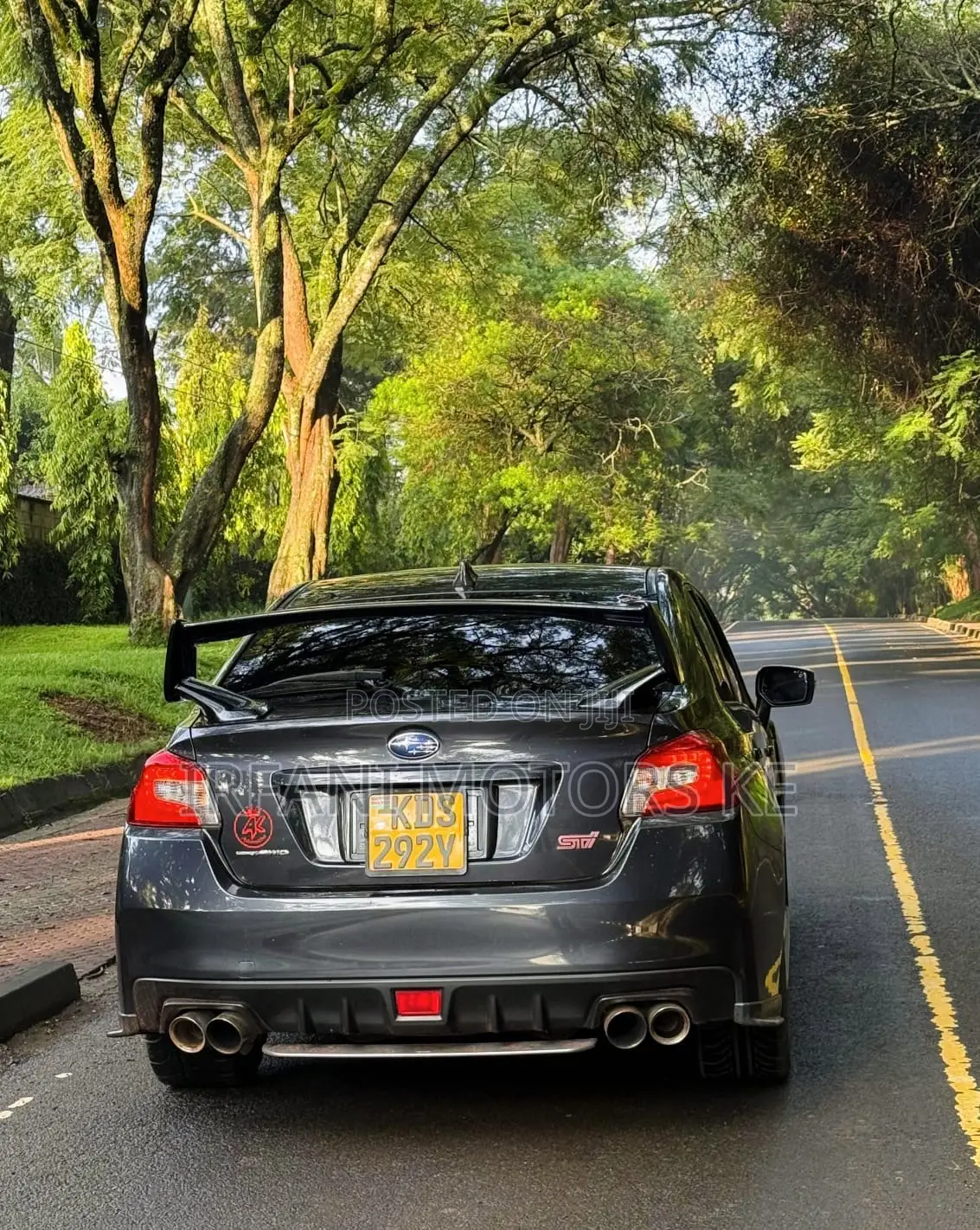 Subaru WRX STI 2017 Black