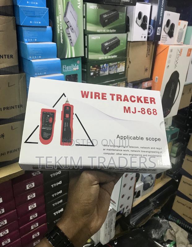 MJ-868 RJ45/RJ11 Wire Tracker Tone Probe Tester