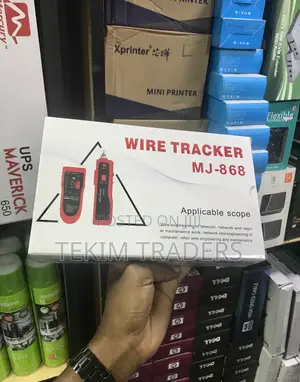 MJ-868 Network Cable Tester Line Finder With LED/Earphone