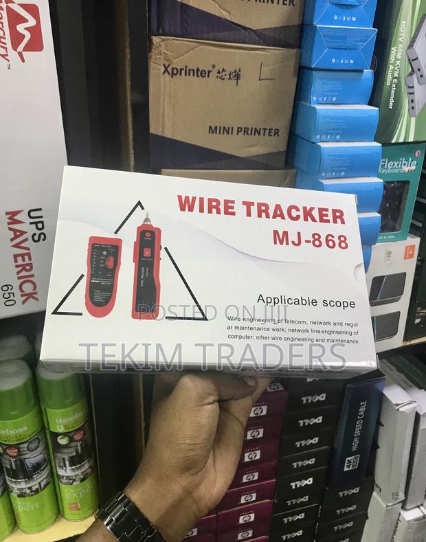 MJ-868 Network Cable Tester Line Finder With LED/Earphone