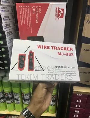 MJ-868 Tone Probe Tester Kit RJ45/RJ11 Line Finder