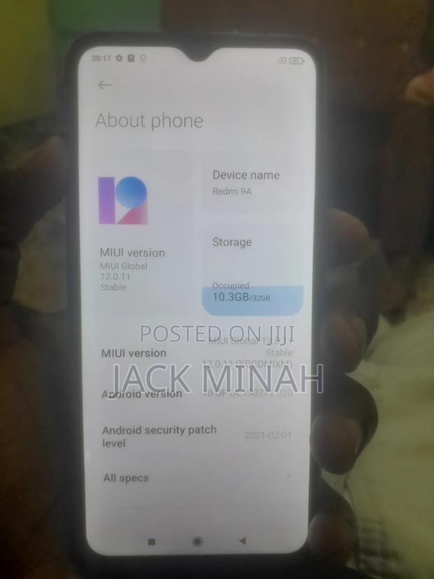 Xiaomi Redmi 9A 32 GB Black - main view