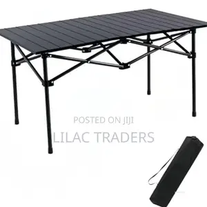Metallic Camping Table on Offer