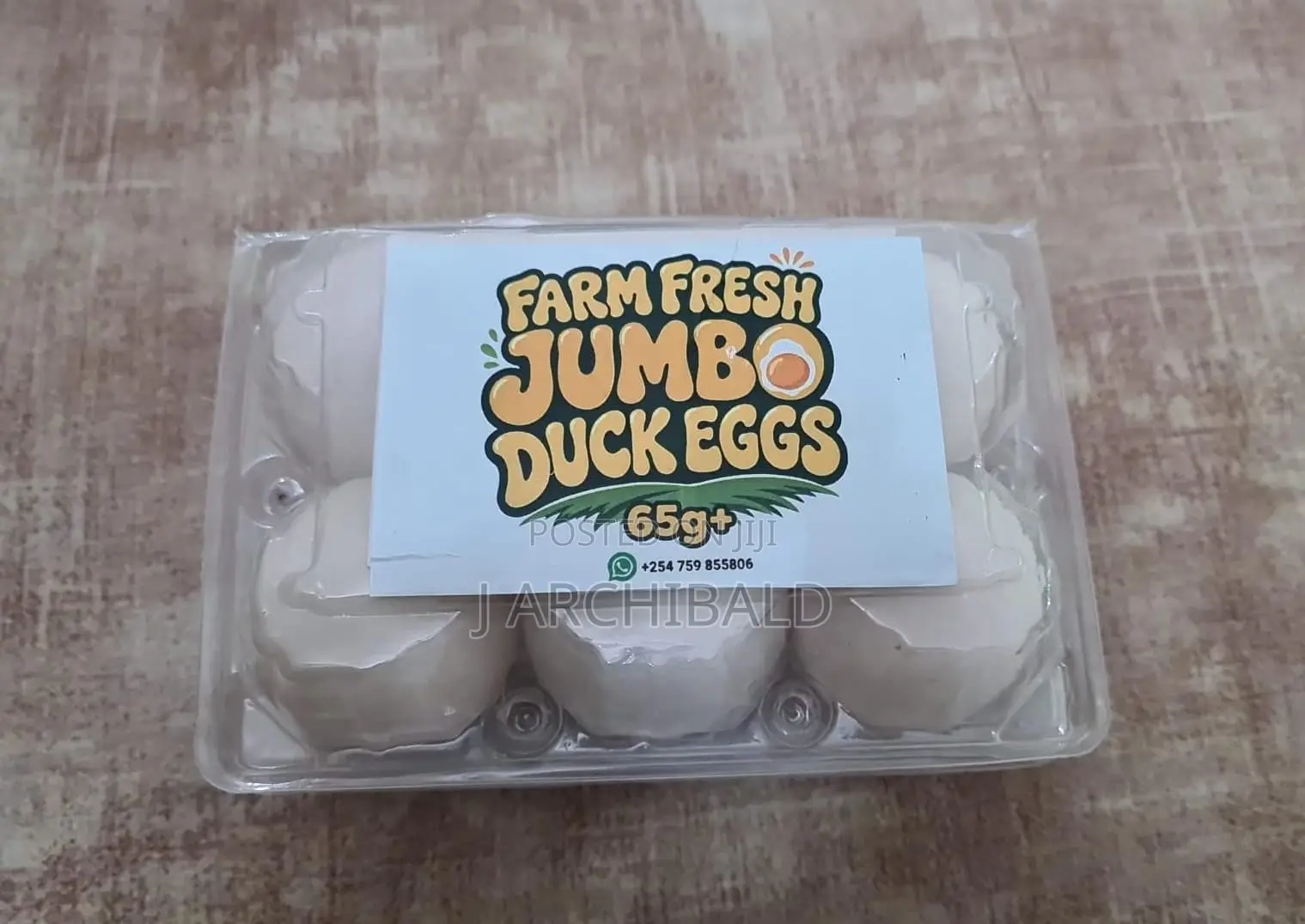 Premium Jumbo Duck Eggs