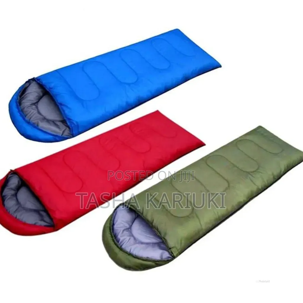 Sleeping Bags
Blue Green and Black