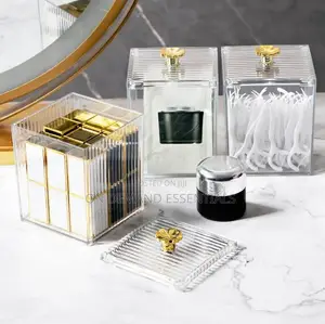 Multifunction Makeup Cotton Pad Storage Box