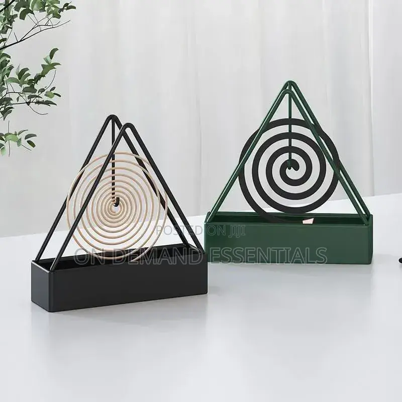 Anti-Scald Mosquito Coil Holder With Tray
