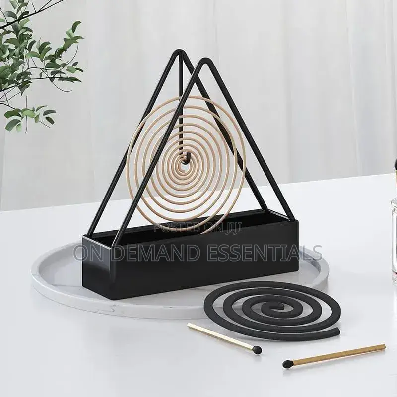 Anti-Scald Mosquito Coil Holder With Tray