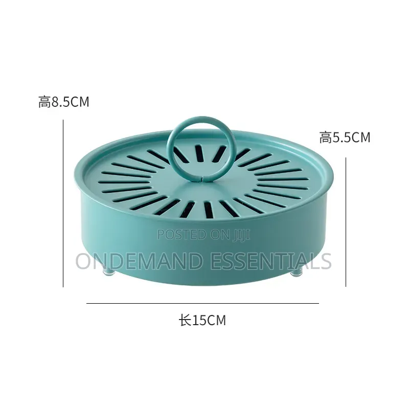 Premium Quality Iron Mosquito-Repellent Incense Box With Cover
