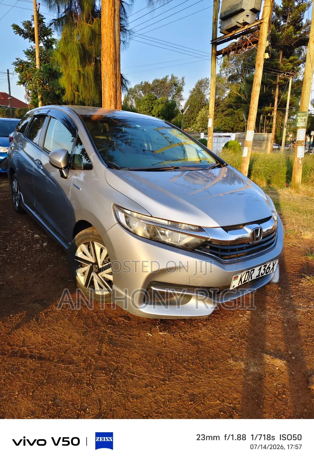 Honda Fit Shuttle 1.5 Hybrid 2WD 2016 Silver