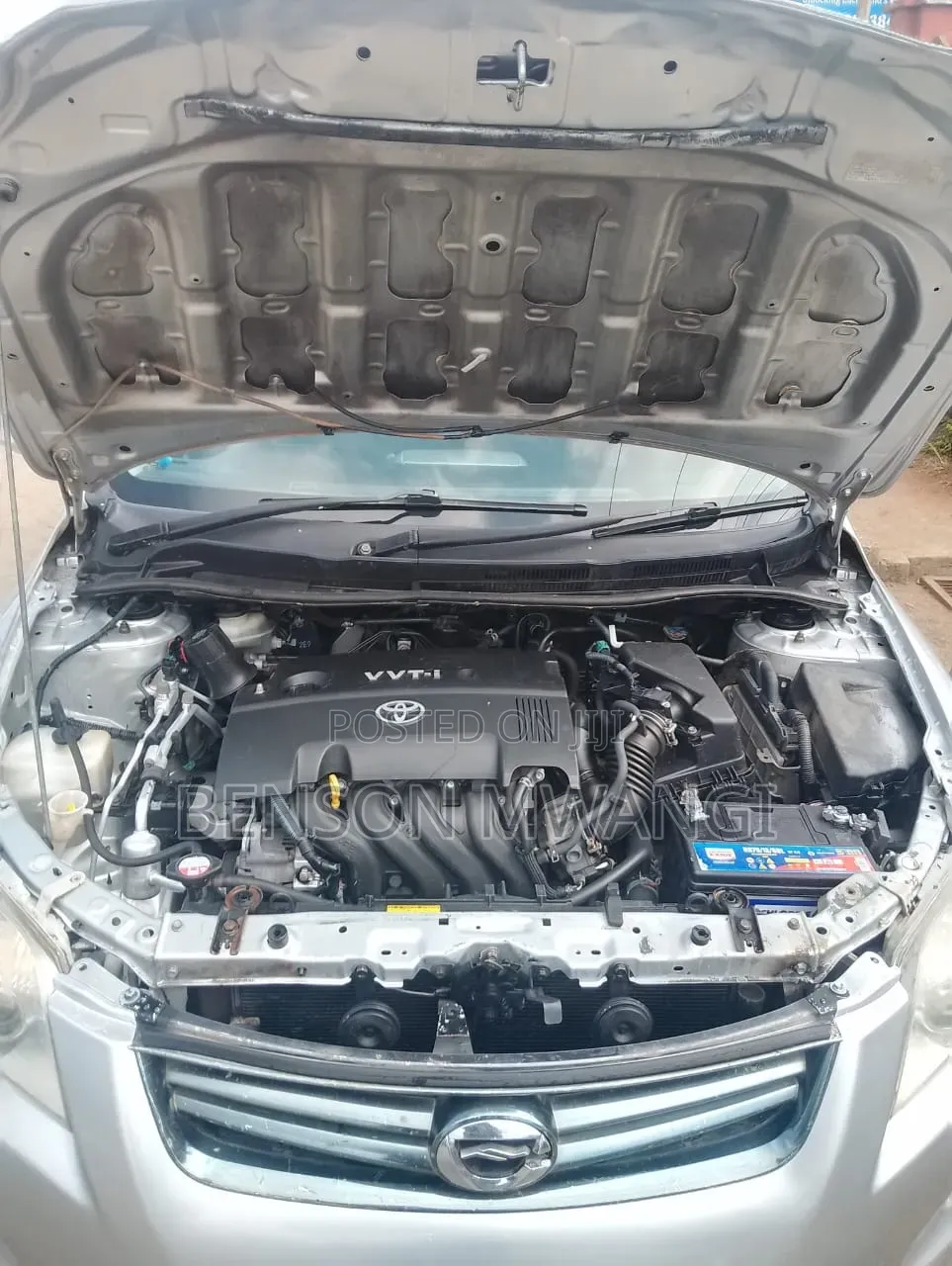 Toyota Corolla Fielder 2009 Gray