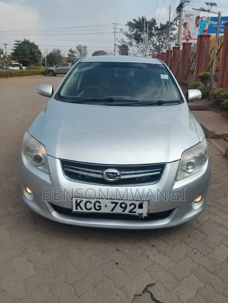 Toyota Corolla Fielder 2009 Gray
