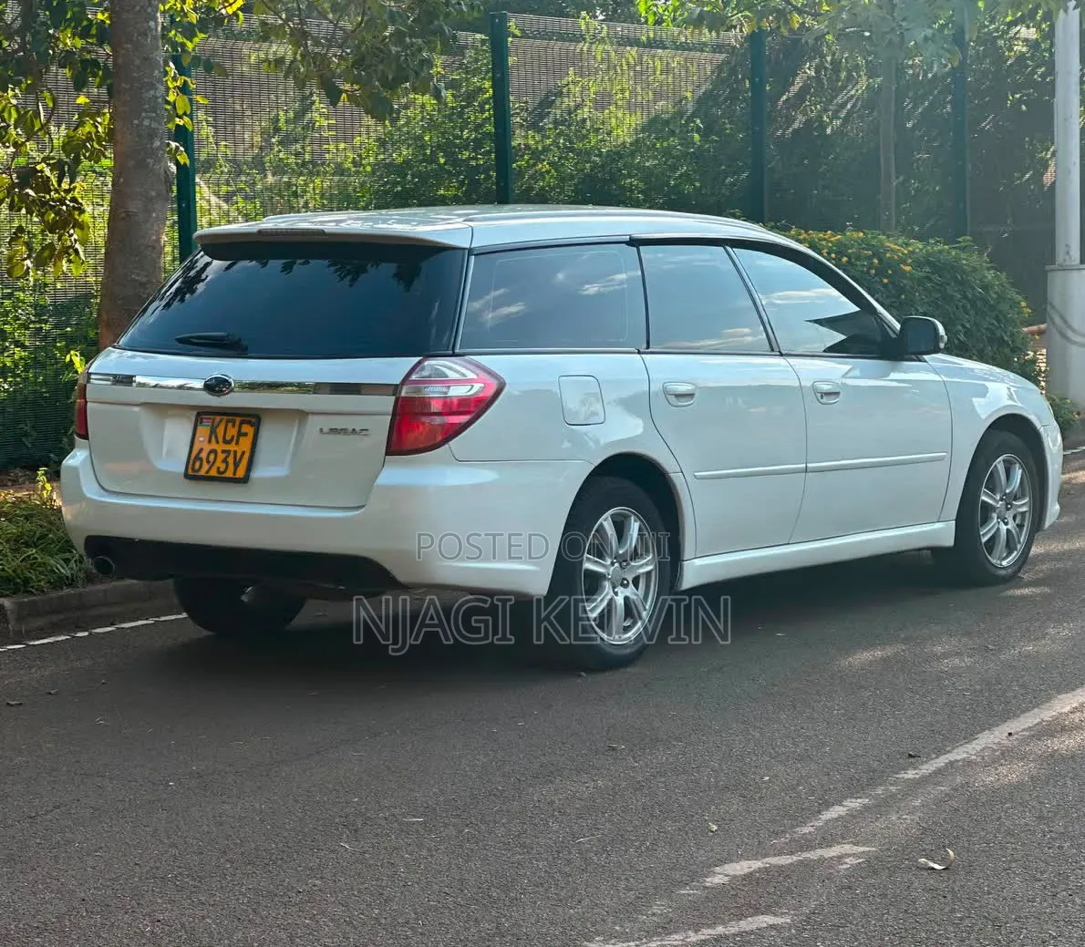 Subaru Legacy 2008 White