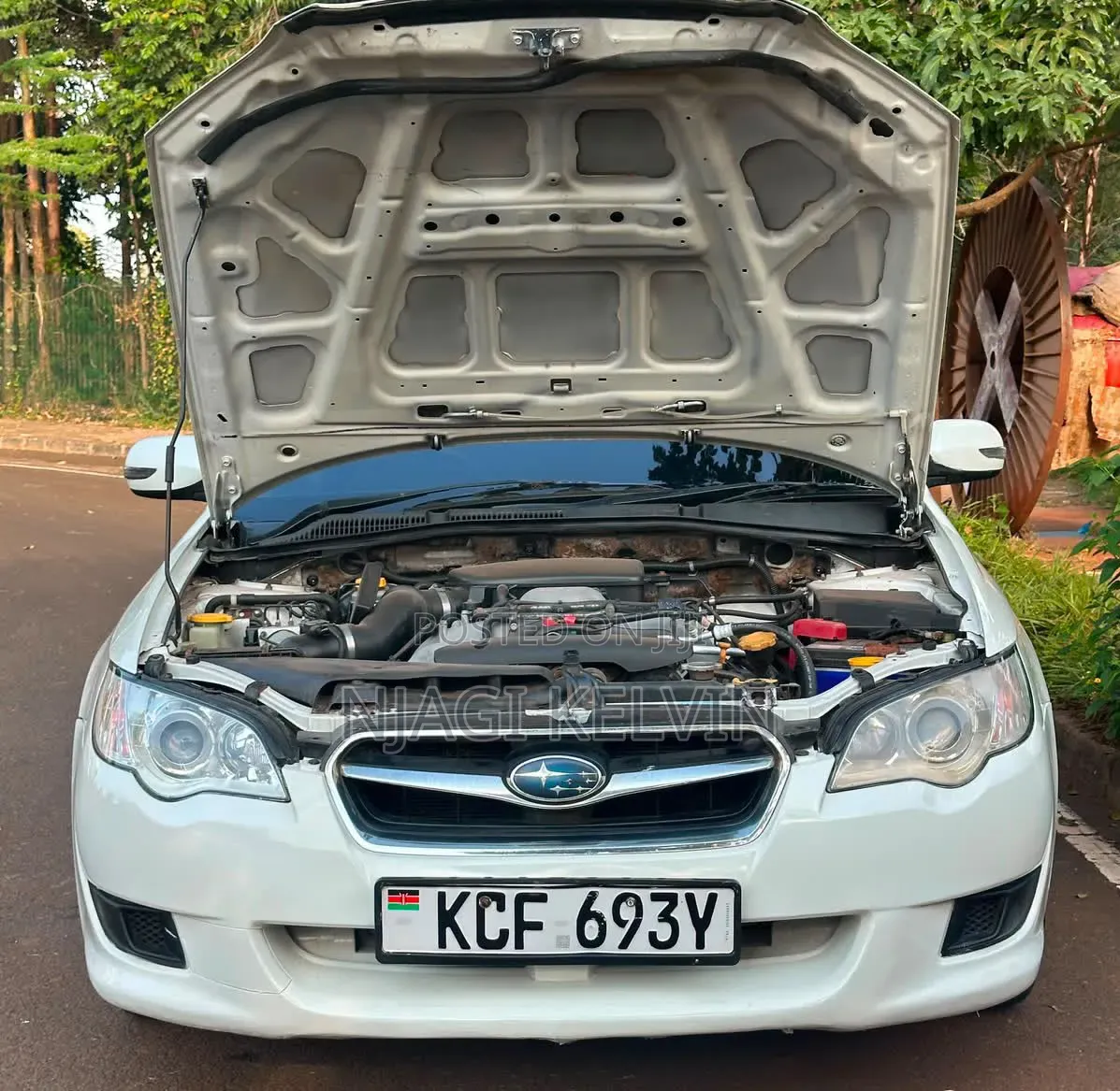Subaru Legacy 2008 White