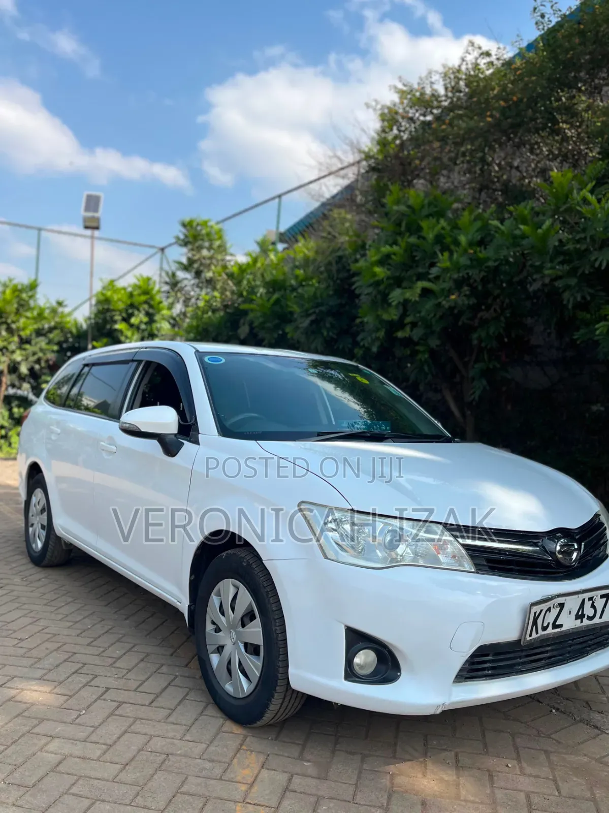 Toyota Corolla Fielder 2013 White