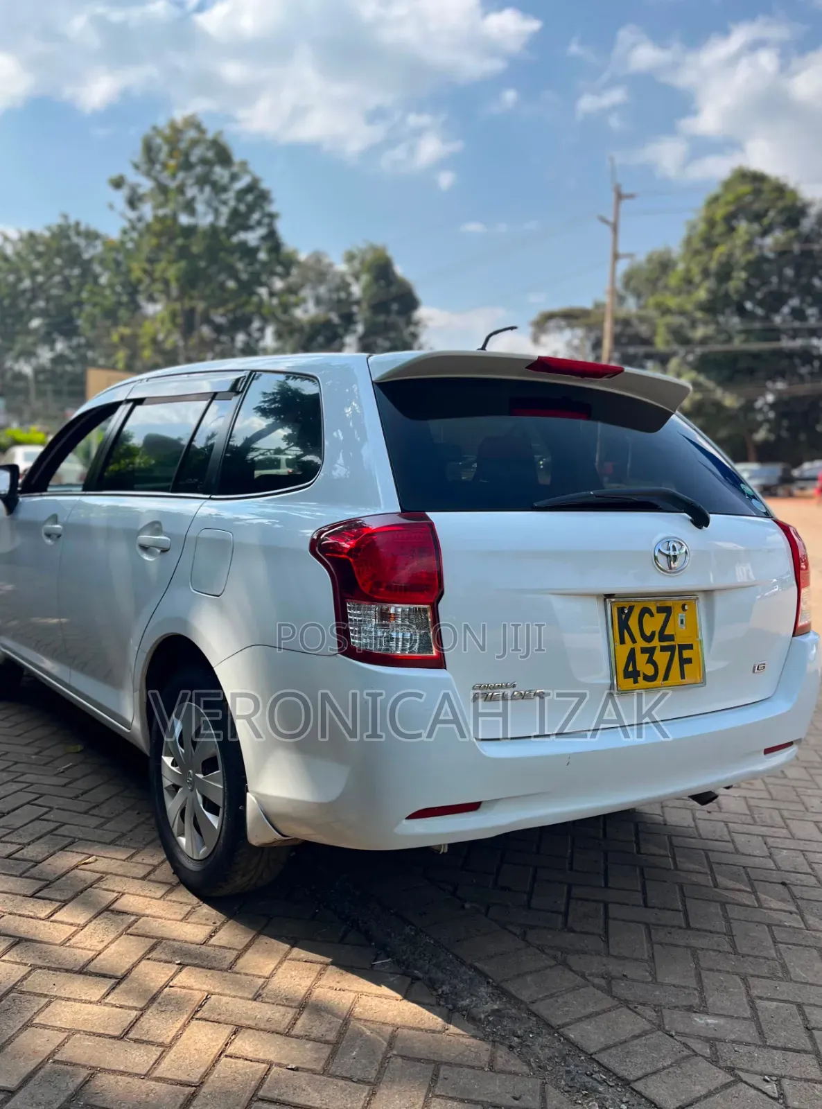 Toyota Corolla Fielder 2013 White
