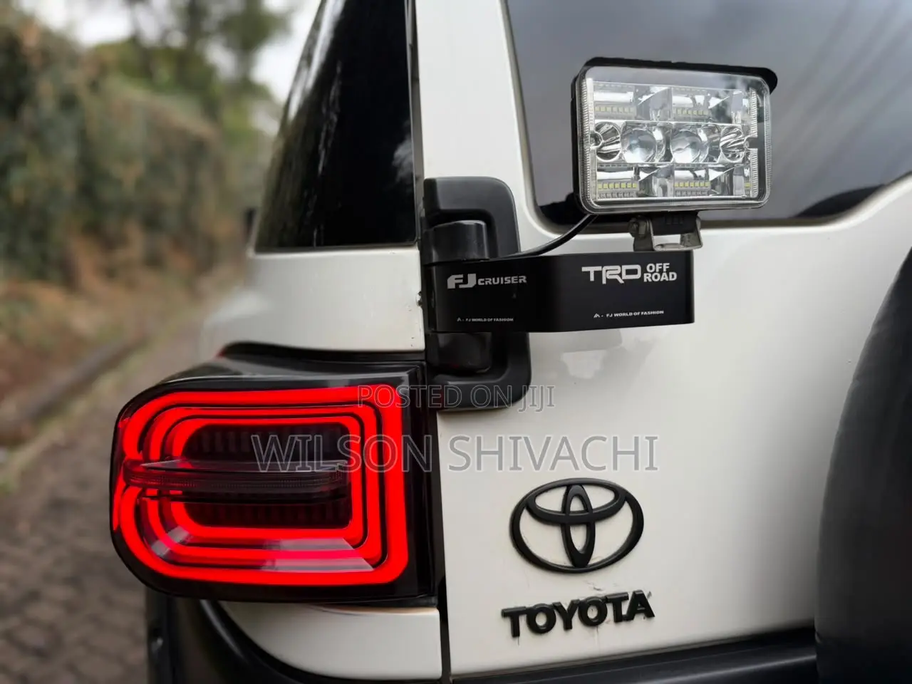 Toyota FJ Cruiser 2014 White