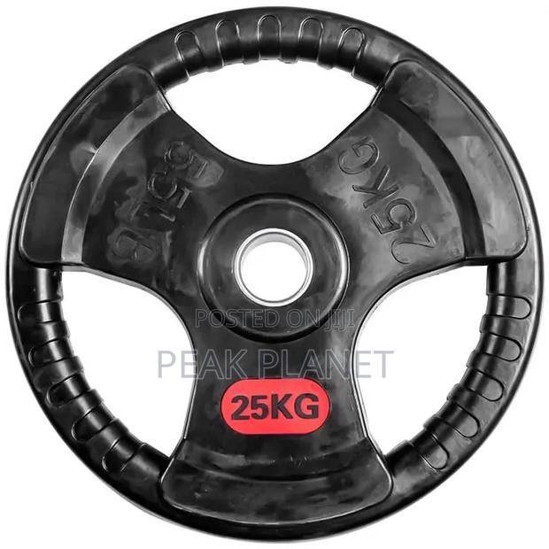 Rubber Coated Weight Plates – KSh 350 Per Kg