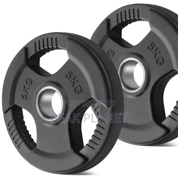 Gym Weight Plates Rubber Coated – 350 Per Kg