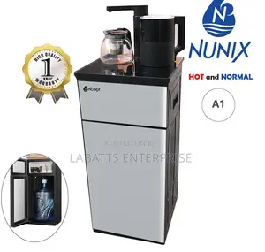 Silver Nunix A1 Bottom Load Hot Normal Water Dispenser