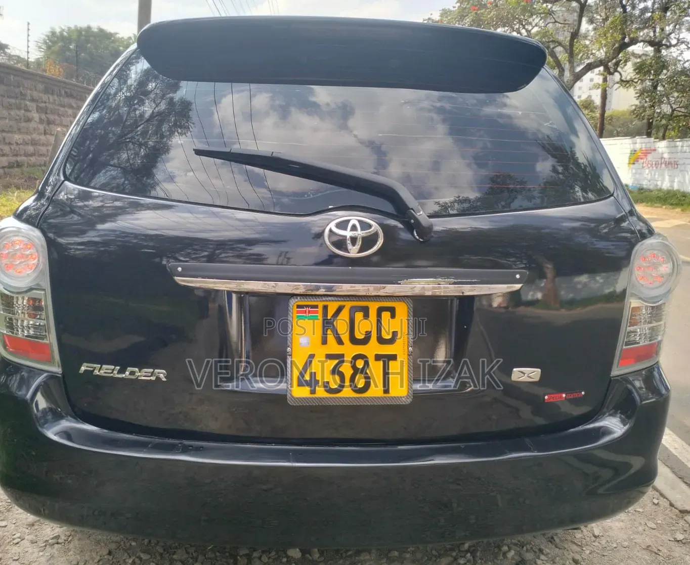 Toyota Corolla Fielder 2009 Black
