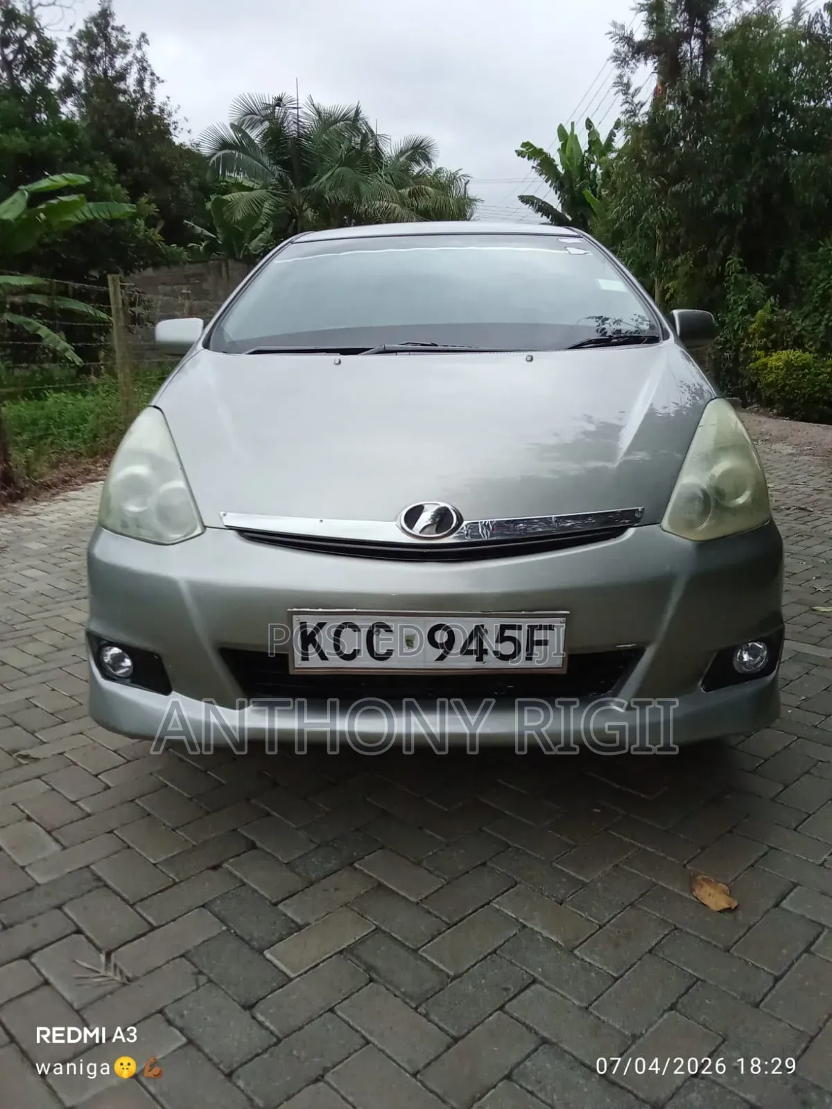 Toyota Wish 2009 Silver