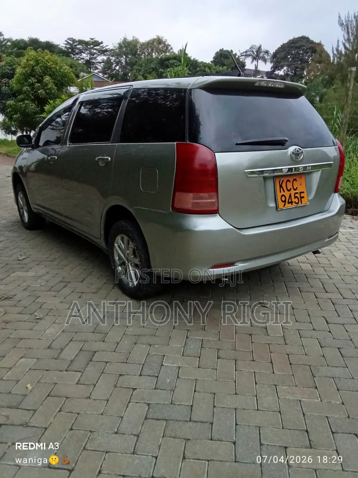Toyota Wish 2009 Silver