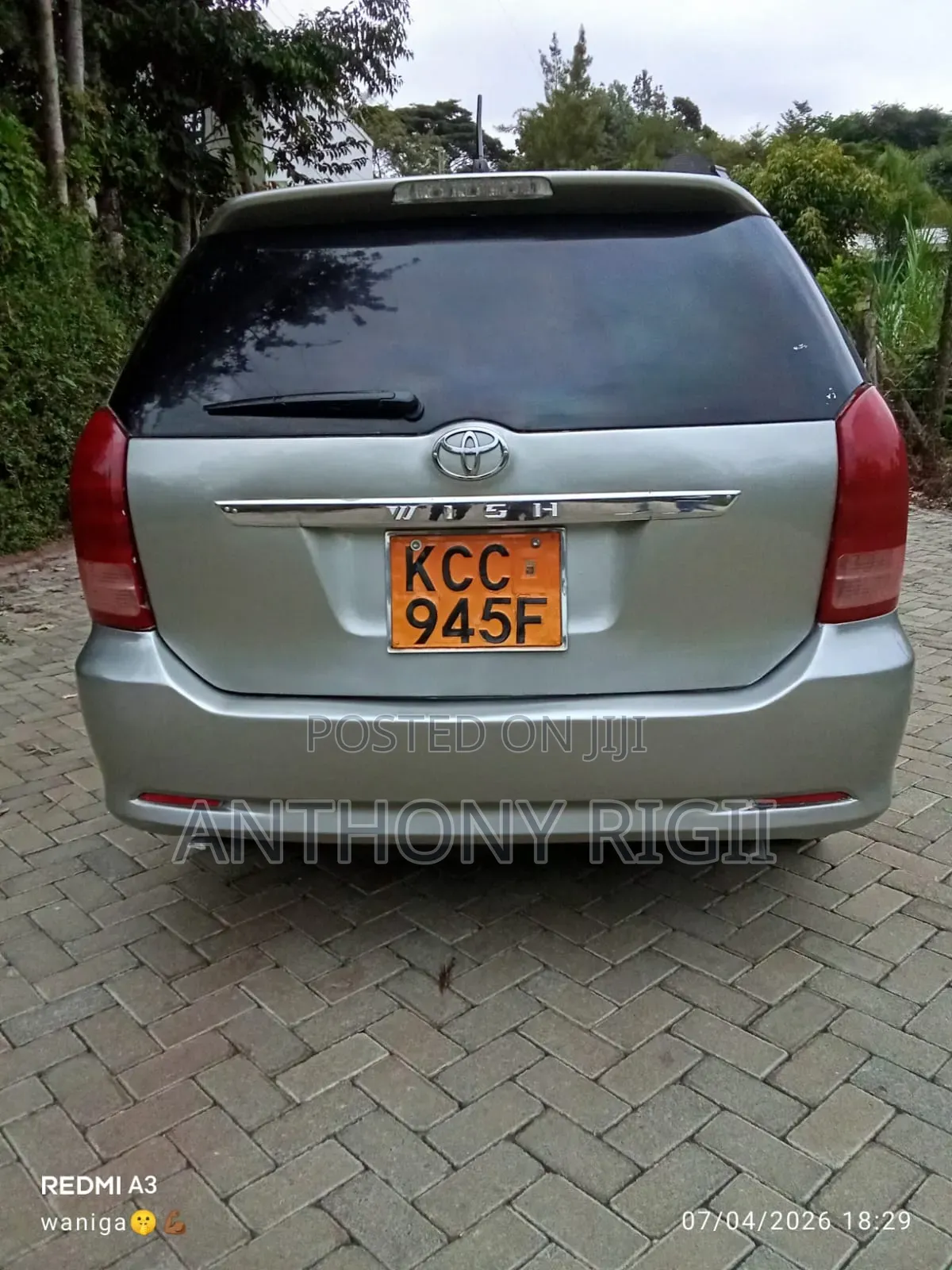 Toyota Wish 2009 Silver