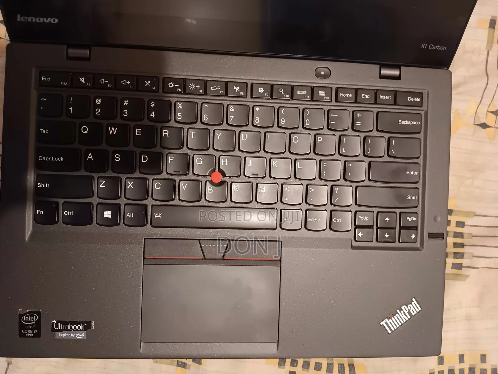 Laptop Lenovo ThinkPad X1 Carbon 8GB Intel Core i7 SSD 256GB