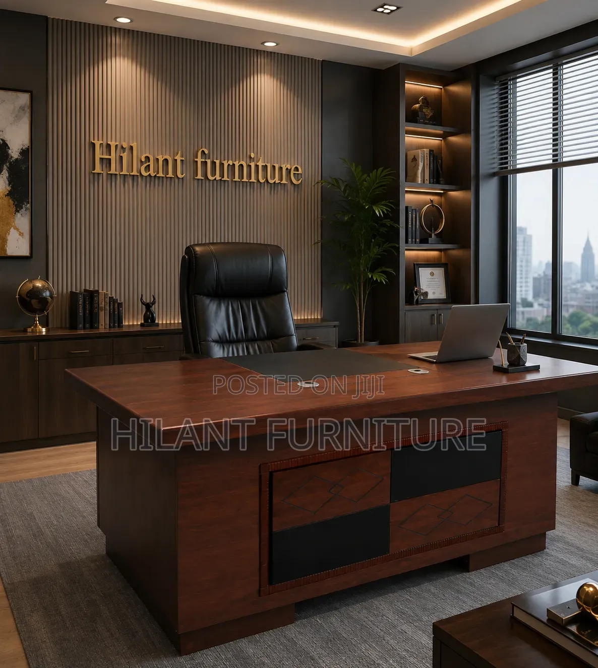 1.4m Executive Office Desk