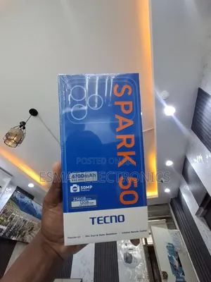 New Tecno Spark 50 128 GB Black