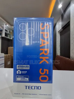 New Tecno Spark 50 128 GB Black