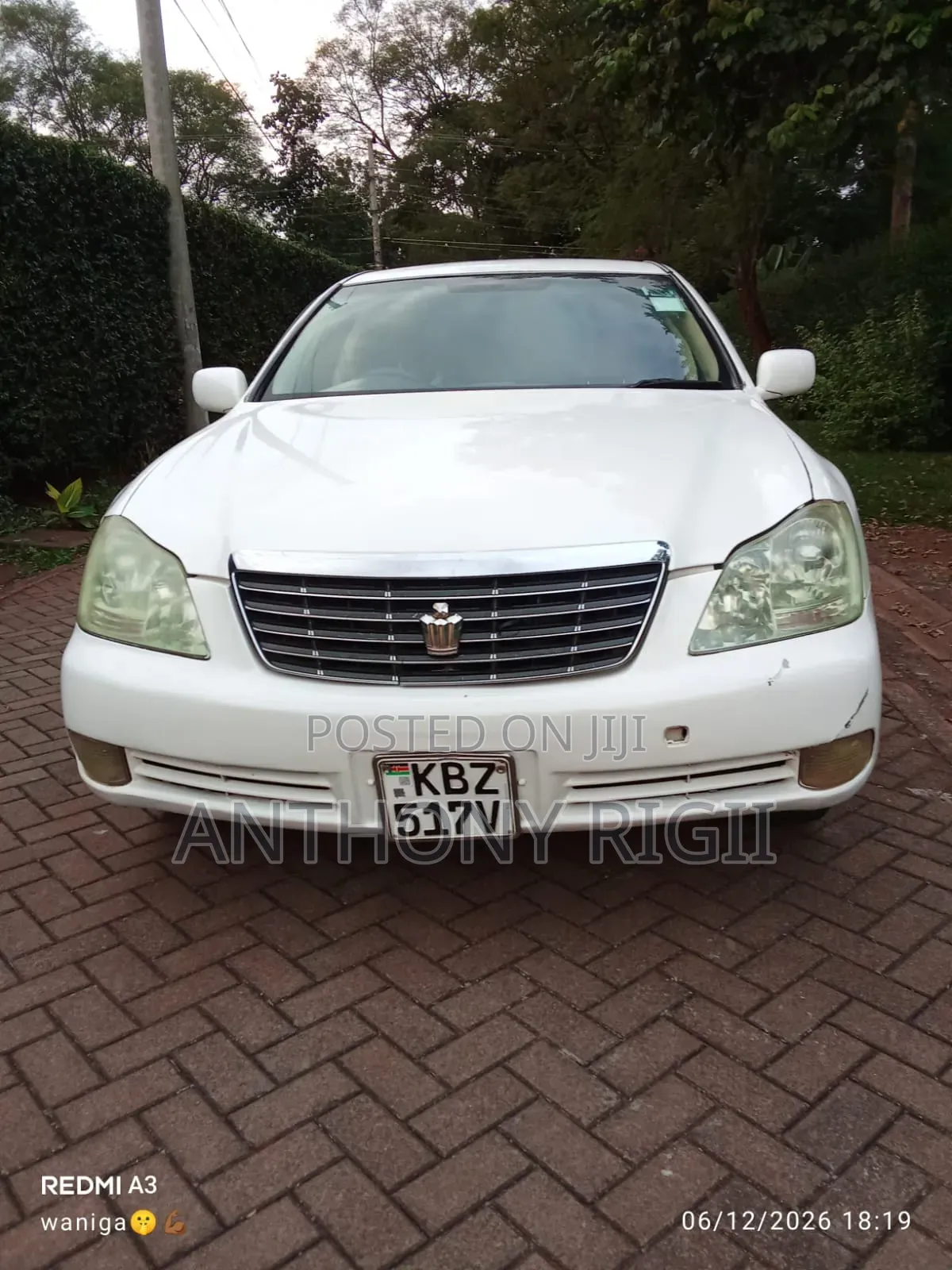 Toyota Crown 2008 White
