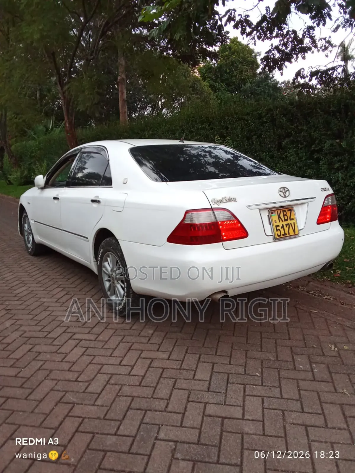 Toyota Crown 2008 White