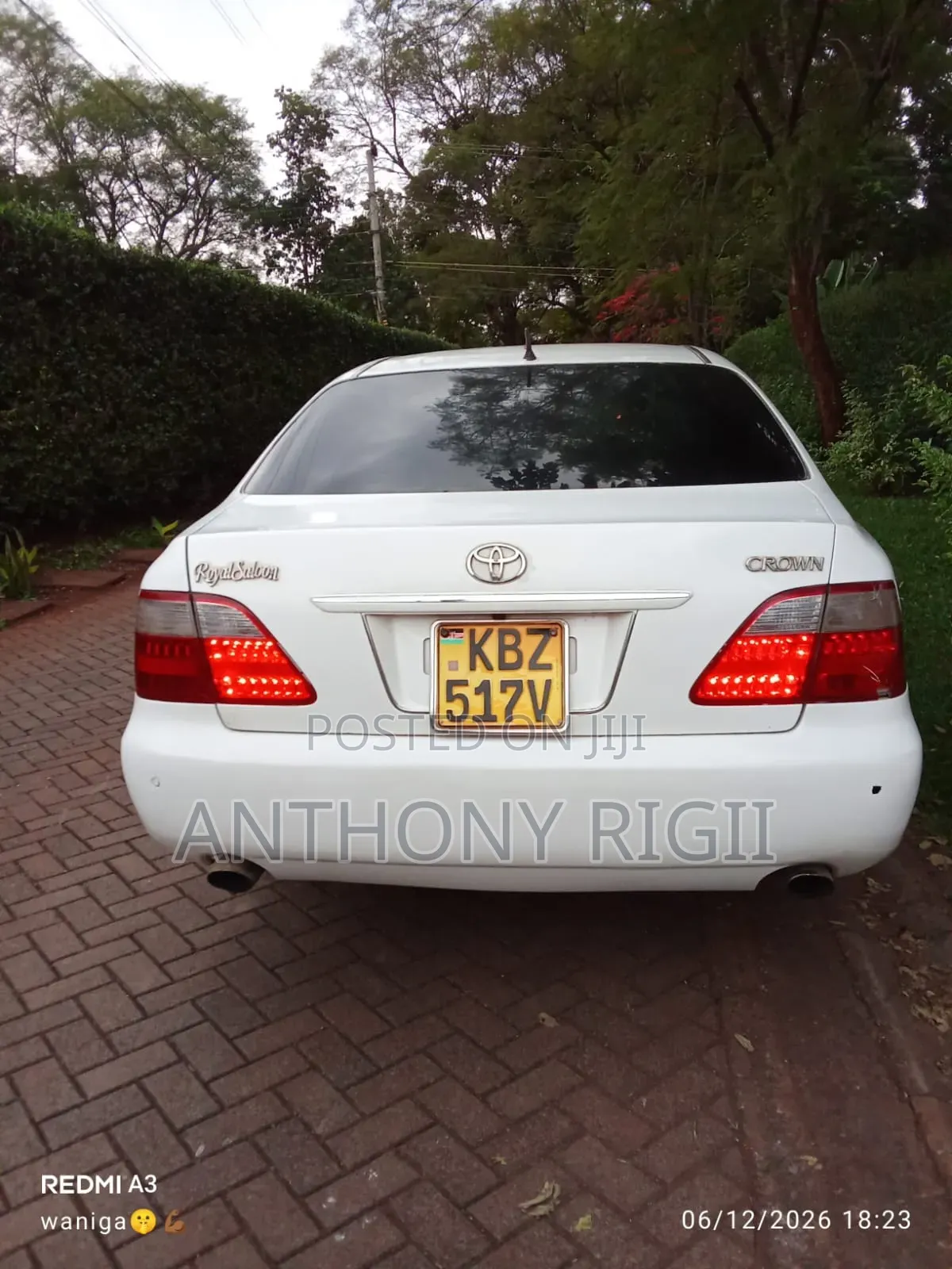 Toyota Crown 2008 White
