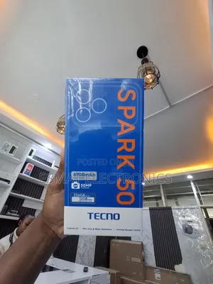 New Tecno Spark 50 128 GB Gray