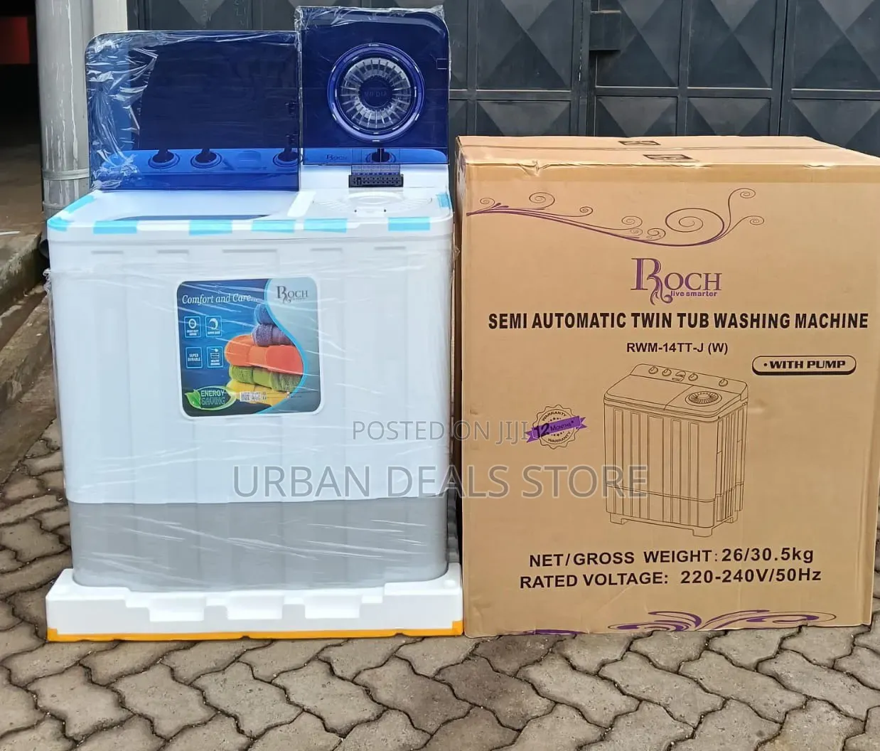 ROCH 14KG Twin Tub Washing Machine