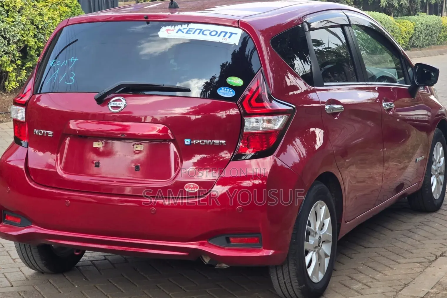 Nissan Note 2019 Red