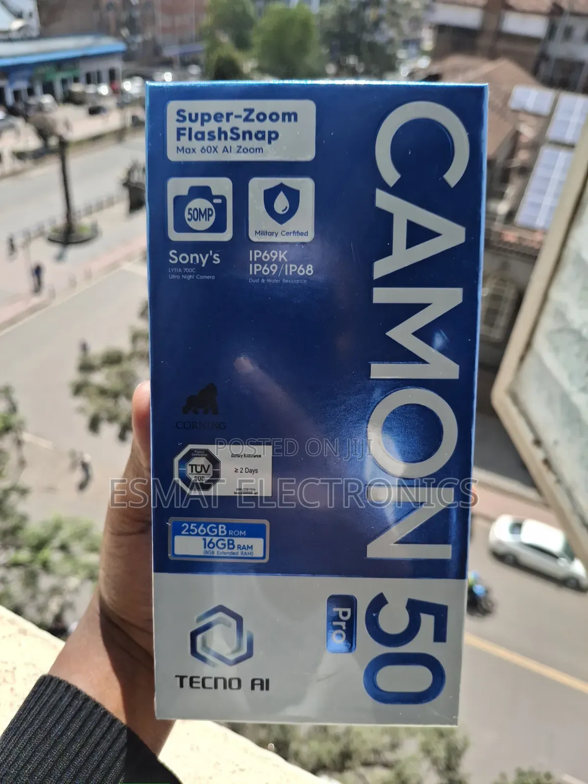 New Tecno Camon 50 Pro 256 GB White