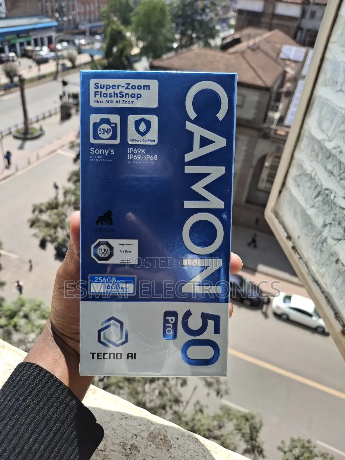 New Tecno Camon 50 Pro 256 GB White